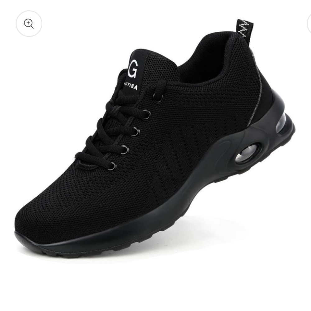 Steel toe Rubber sole sneakers